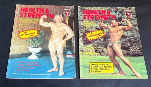 Vintage bodybuilding magazines - vintage,