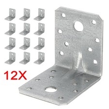 12pcs galvanised metal corner - metal,