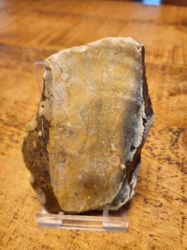 Flint tool levallois giant - flint,