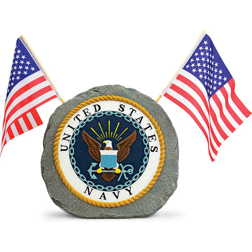 Navy garden stone - u.s.,
