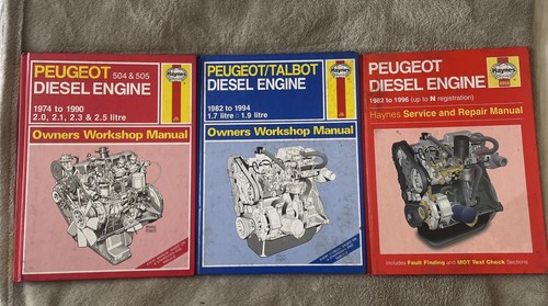 Haynes manual peugeot diesel - haynes,