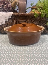 Vintage Treacle Glazed Lidded