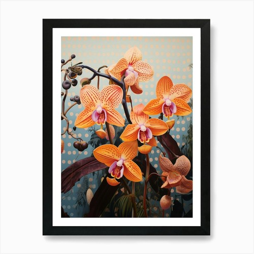 Surreal florals monkey - surreal,