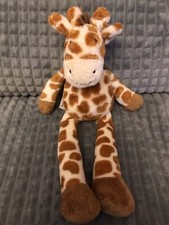 M&S Giraffe Soft Toy 04309857 Long Legs 12.5” Plush Marks And Spencer