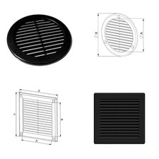 Air Vent Grille with Fly