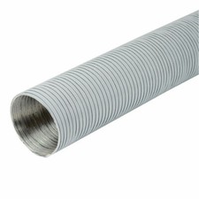 White Aluminium Flexible Hose