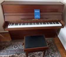 Welmar Model A3 Upright Piano Mahogany Finish