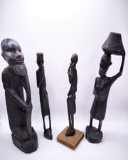 Vintage African Hand Carved