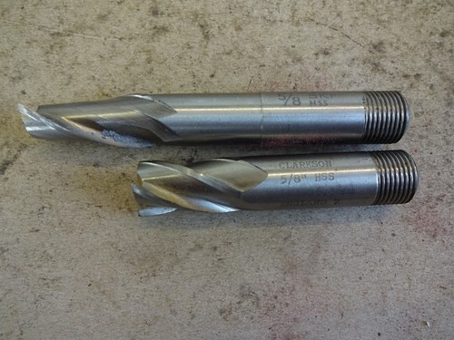 Vertical end mill milling - 5/8",