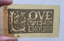 Stained glass Love Is Enough