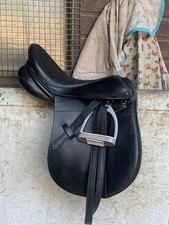 17 Inch Black GP Ideal Saddle