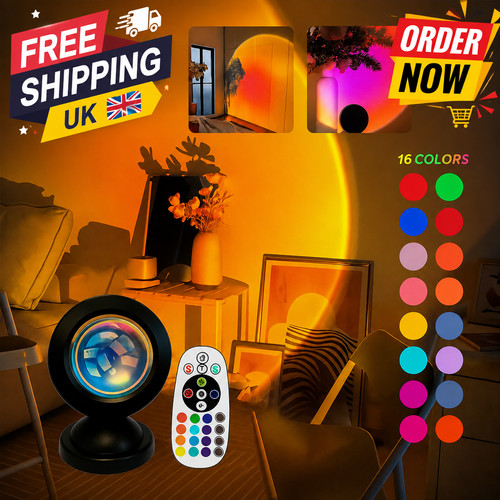 Sunset lamp projection - sunset, 16