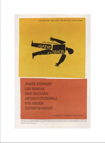 Anatomy murder poster by - poster,