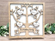 Wooden family tree - family,
