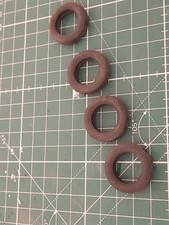 4x 1/24 scale Rubber Car Tyres