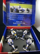 ONYX  LE-8  - DAMON HILL WORLD CHAMPION 1996  - COMMEMORATIVE SET - 1:43 SCALE