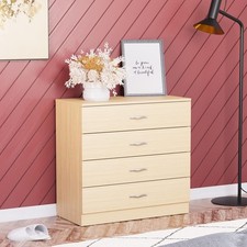 4 Drawer Chest Bedroom Storage