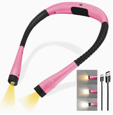 NEW Pink USB Rechargeable LED