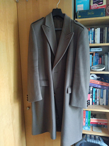 Grey double breasted british - grey,