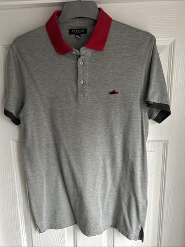 Atticus grey polo shirt - polo, t