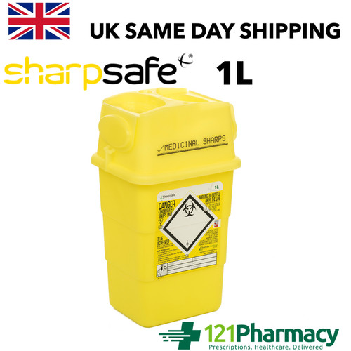 Tall sharpsafe medical - 1l,