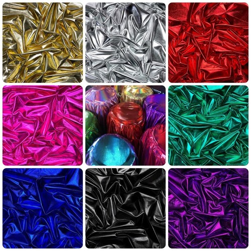 Premium metallic lycra - metallic, fabric