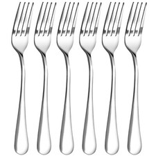 6x Stainless Steel Cutlery
