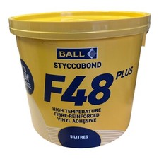 F BALL F48 Plus  High Temperature Vinyl Floor Adhesive 5 Litres