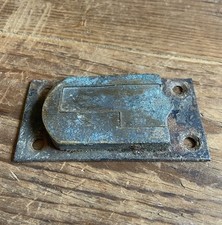 Old Metal Clasp Part Of Old Shutter Spares