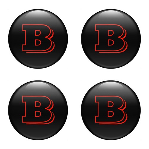 Brabus wheel cap stickers any - brabus,