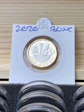 2020 Floral £1 One Pound Coin Brilliant Uncirculated BUNC BU Royal Mint