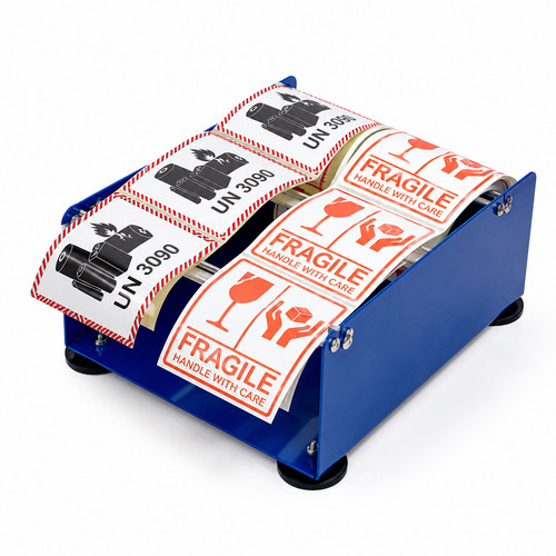 Manual label dispenser free
