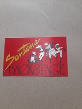 SANTANA - BACKSTAGE  UNUSED