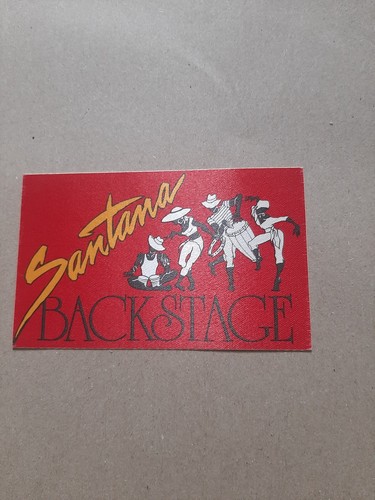Santana backstage unused - santana,