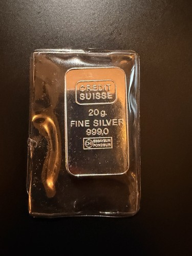 Vintage credit suisse 20g - 20g, fine