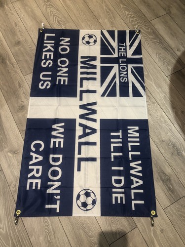 Millwall flag 5ft 3ft - 5ft,