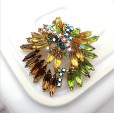 Vintage Rhinestone Brooch
