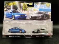 Hot Wheels Premium Double Pack Audi S4 Audi R8 Model Car (B10)