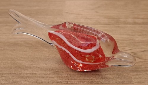 Glass clear red - glass,