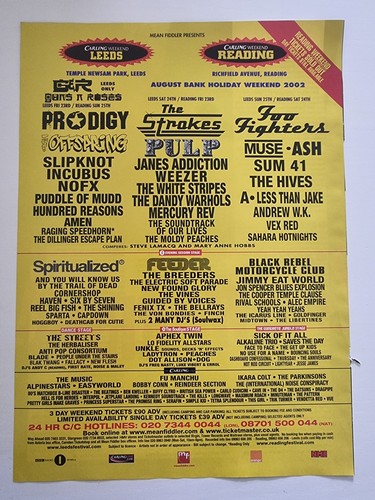 Reading festival 2002 guns - reading,