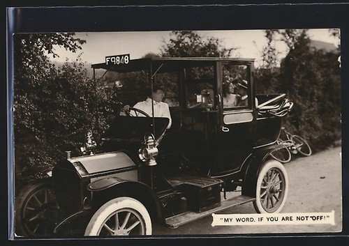 Postcard car bsa 1908 - postcard,