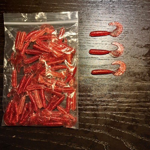 Red glitter 5cm - glitter,