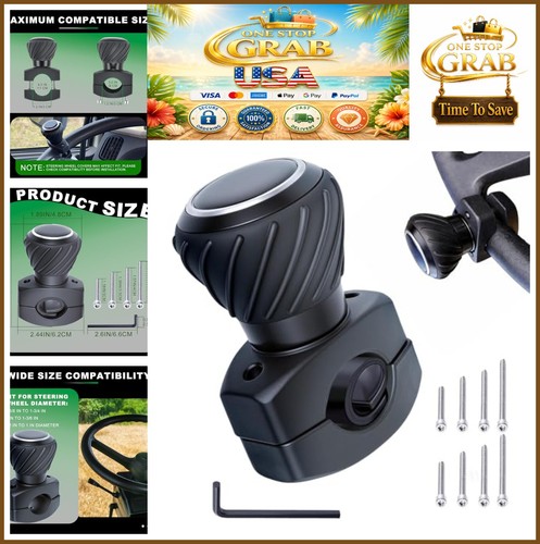 Steering wheel spinner - wheel,