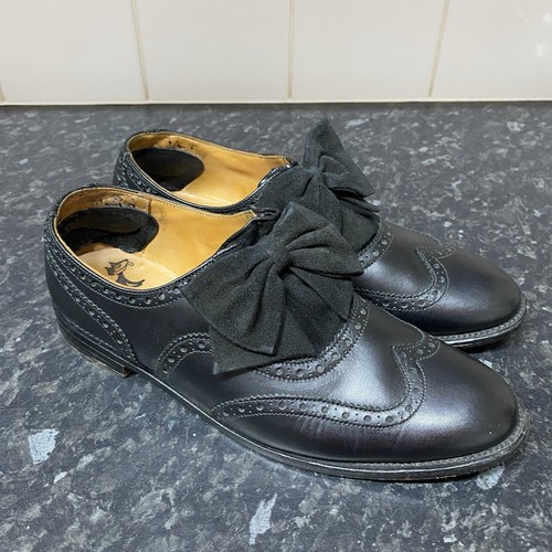 Troupe black leather brogue - leather,