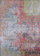 Multicolor Modern Area Rug 6x8