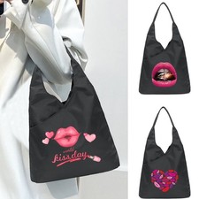 Mouth Women Underarm Bag Tote Bag Shoulder Handbag Purse Clutch Shopping Bag