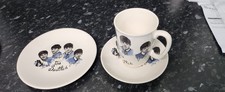 1960s Beatles Mug and Plates