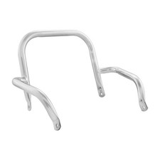 VESPA PX125E PX150E PX200E 1983 TO 1997 STANDARD SEAT CHROME PASSENGER GRAB RAIL