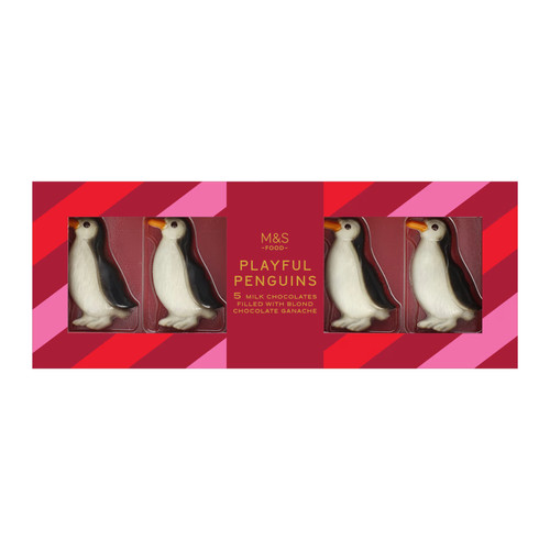Playful penguins - m&s,