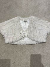 Next Cream Girls Shrug Size 3-4 years